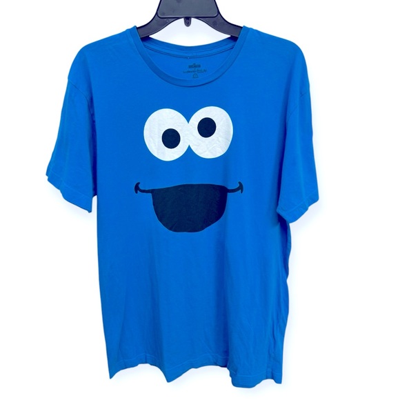 Sesame Street Men’s Cookie Monster T-shirt Size L‎ - Picture 1 of 2